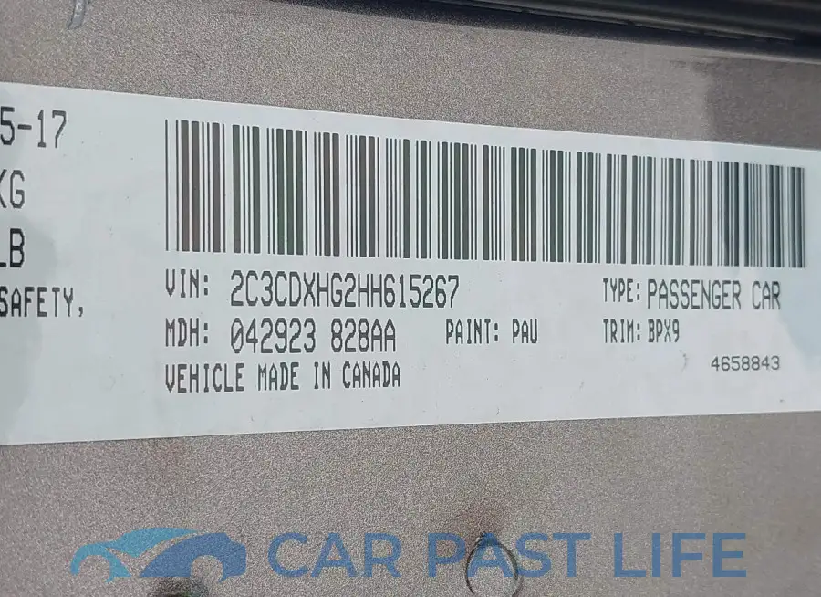 2C3CDXHG2HH615267# 9