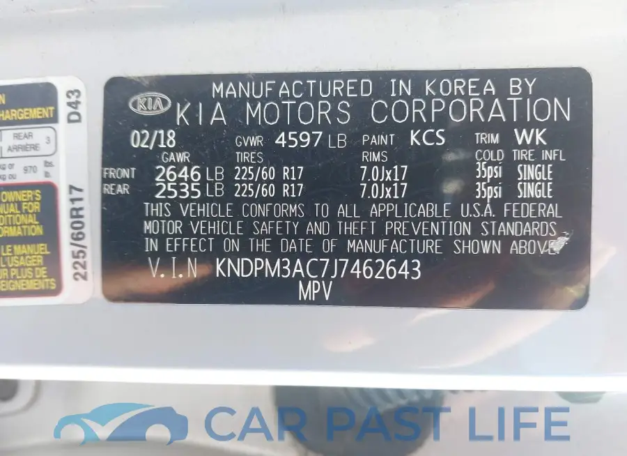KNDPM3AC7J7462643# 9