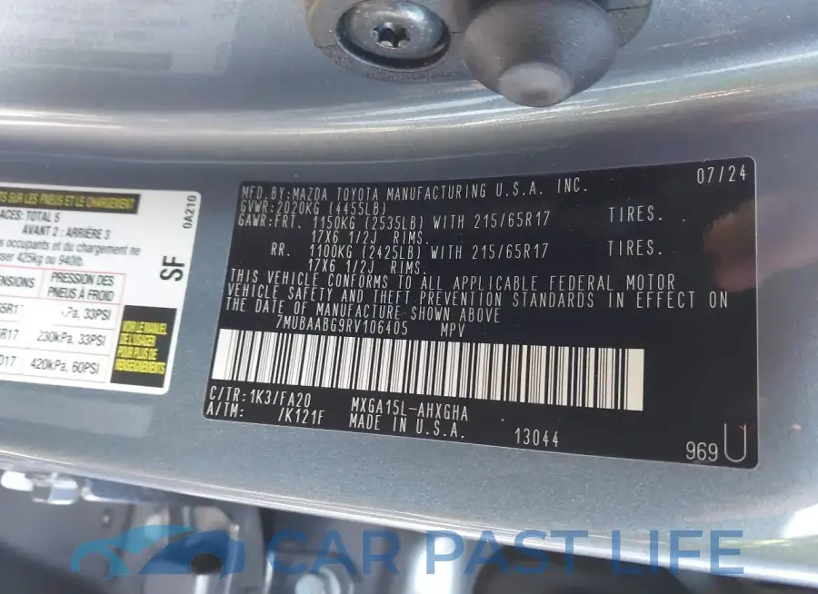 7MUBAABG9RV106405# 9