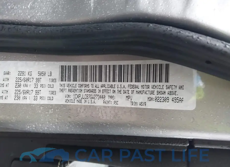 1C4PJLCB7GW273440# 9