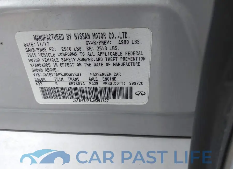 JN1EV7AP8JM361307# 9