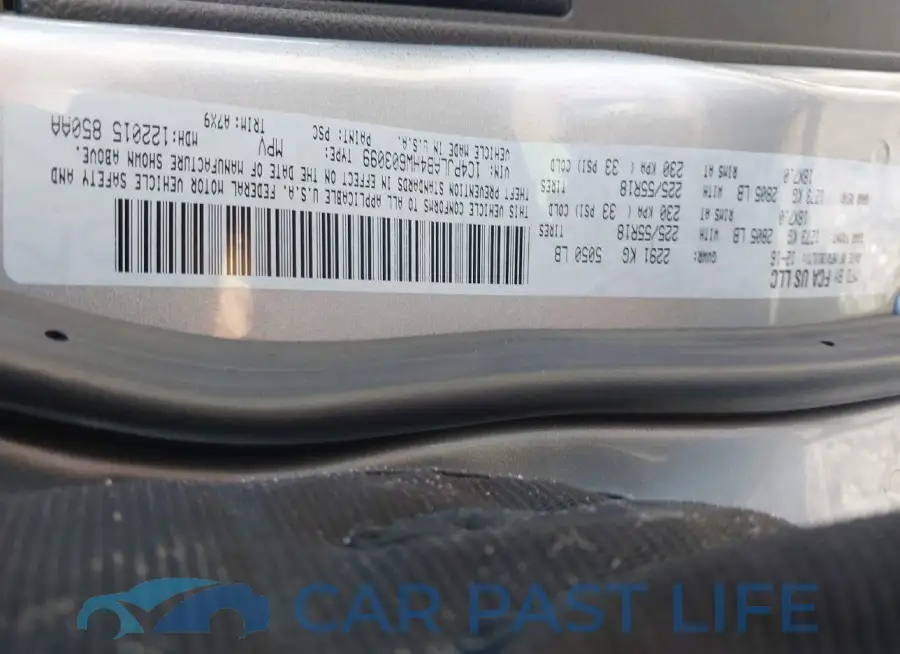 1C4PJLAB4HW603099# 9