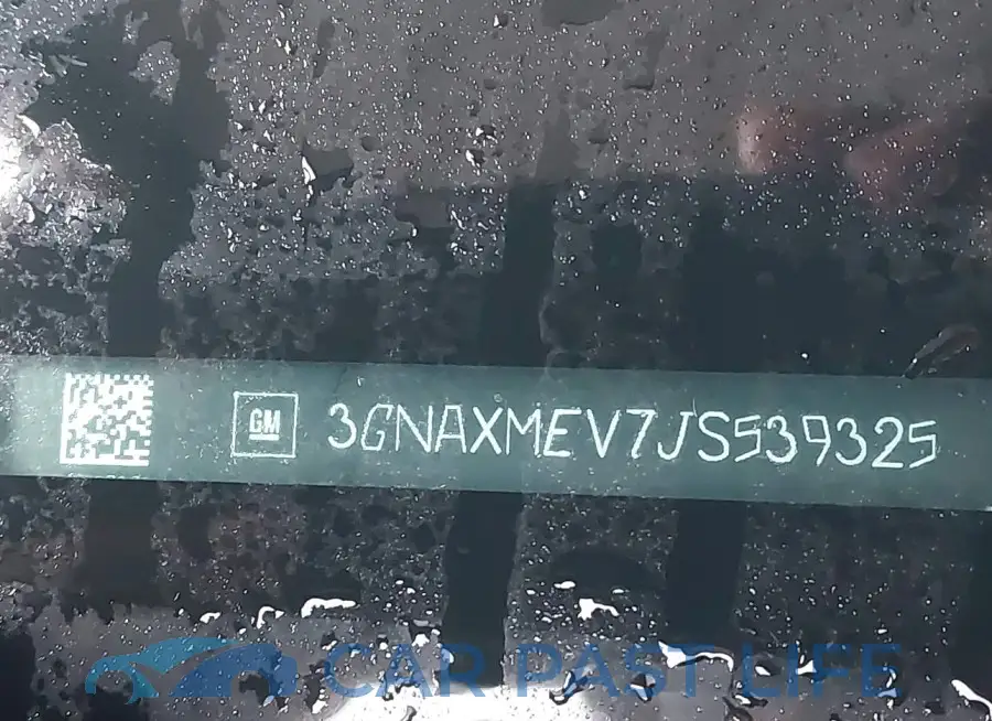3GNAXMEV7JS539325# 9