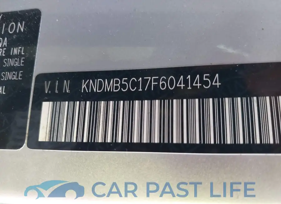 KNDMB5C17F6041454# 9