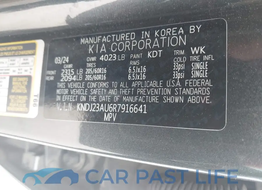 KNDJ23AU6R7916641# 9
