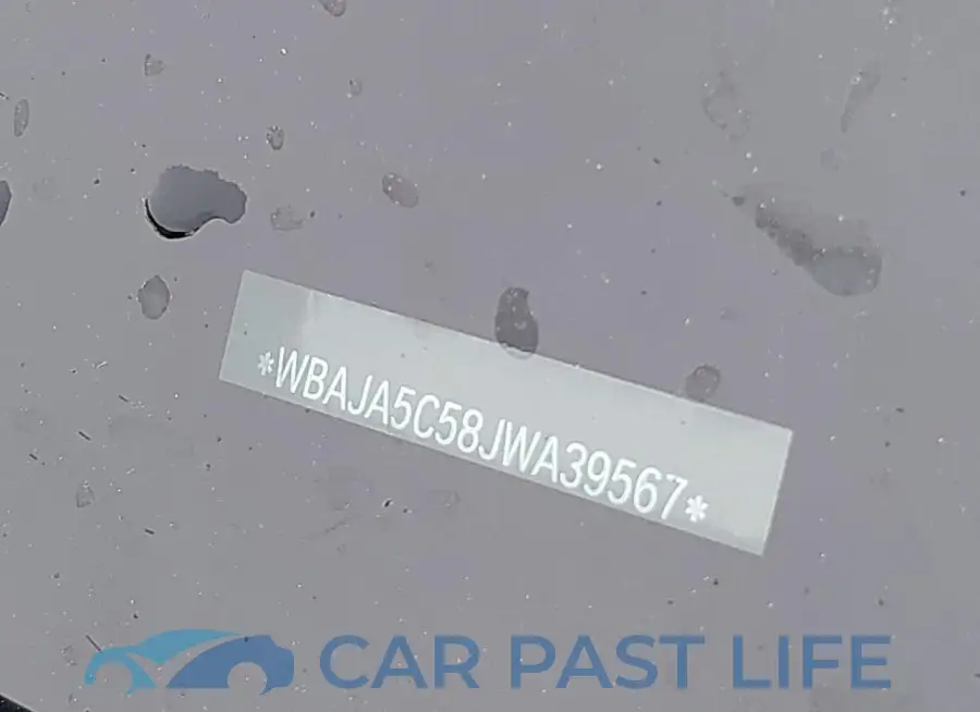 WBAJA5C58JWA39567# 17
