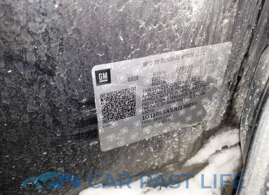 1G1105SA3JU136696# 9