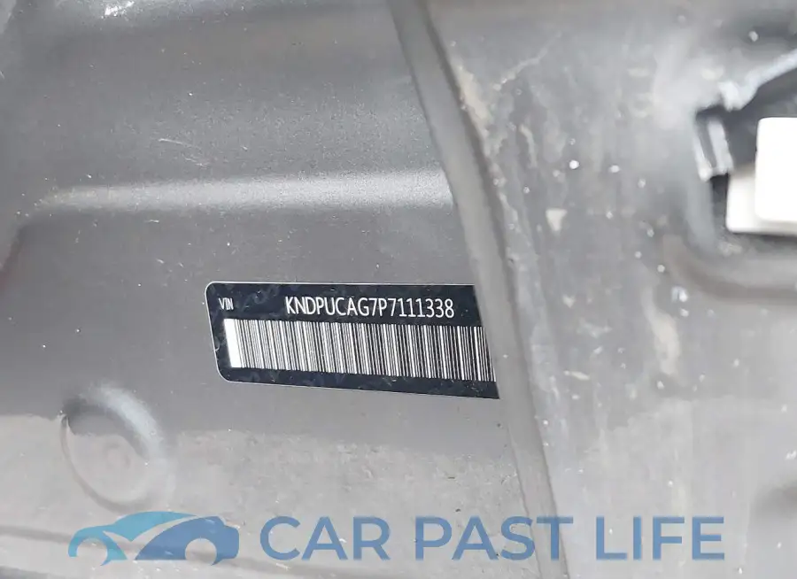 KNDPUCAG7P7111338# 9