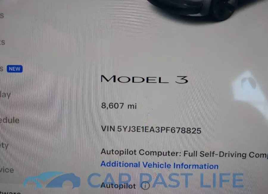 5YJ3E1EA3PF678825# 7