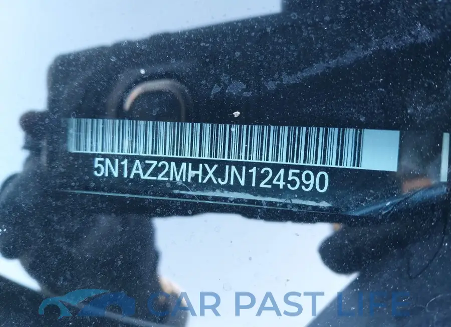 5N1AZ2MHXJN124590# 9