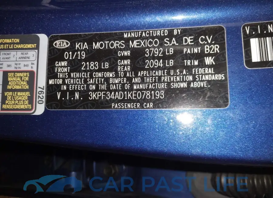 3KPF34AD1KE078193# 9
