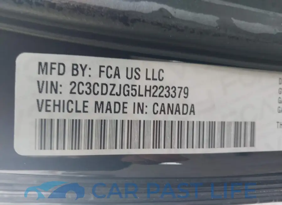 2C3CDZJG5LH223379# 9
