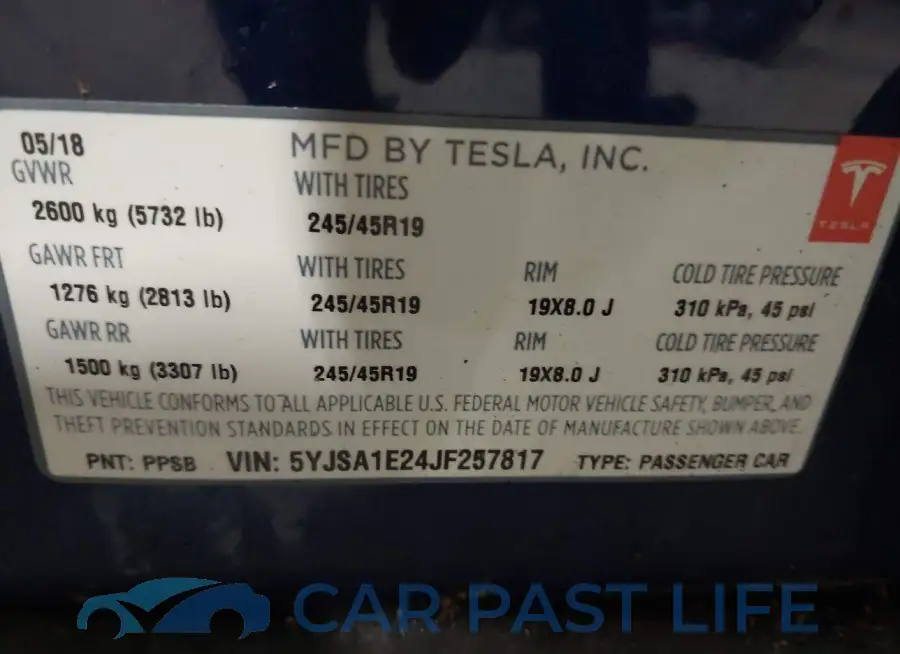 5YJSA1E24JF257817# 9