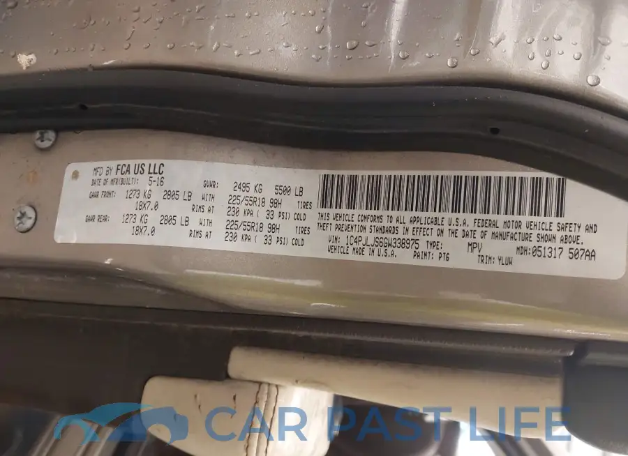 1C4PJLJS6GW338975# 9