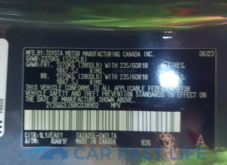 2T2GGCEZ6RC038902# 9