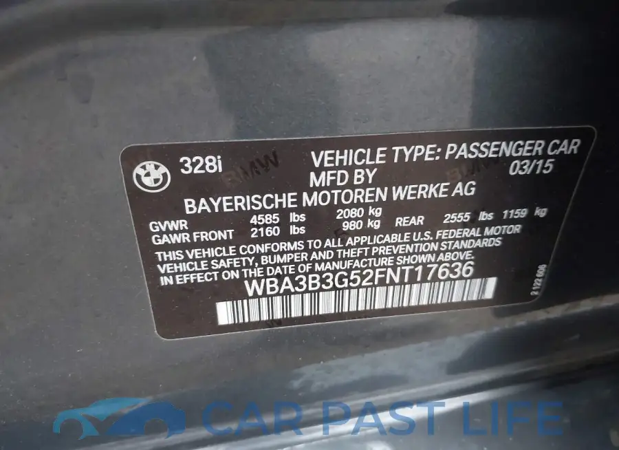 WBA3B3G52FNT17636# 9
