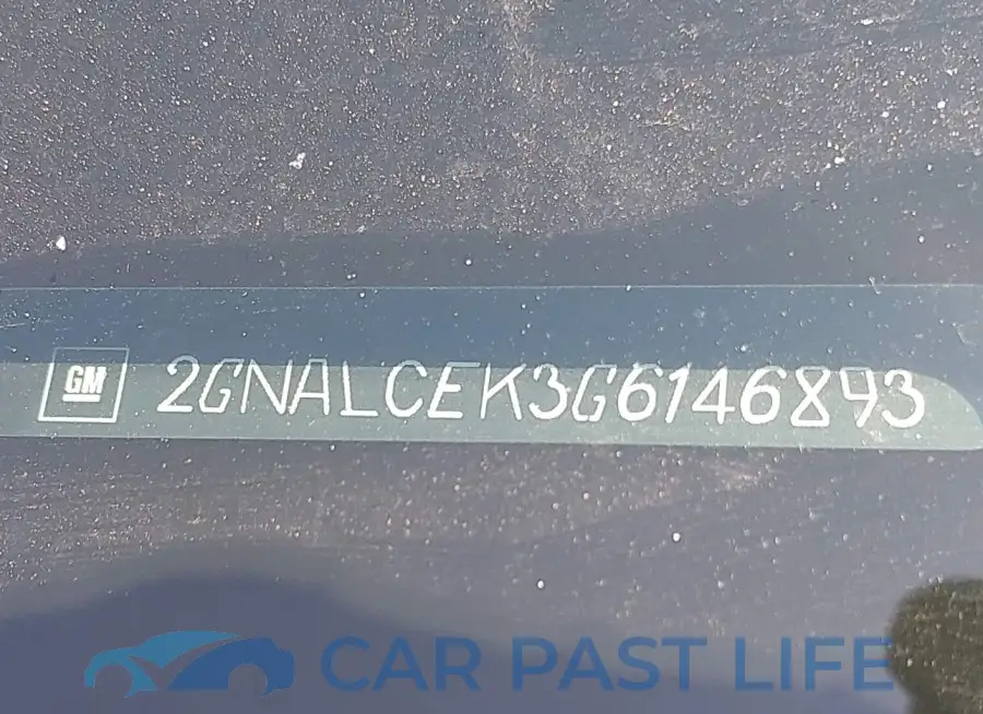 2GNALCEK3G6146893# 9