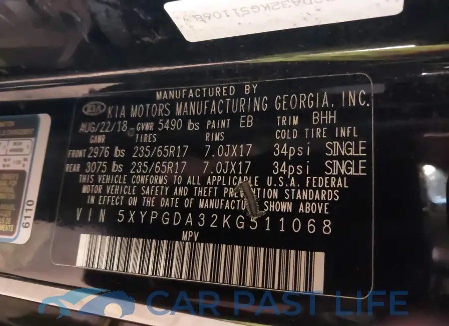 5XYPGDA32KG511068# 9