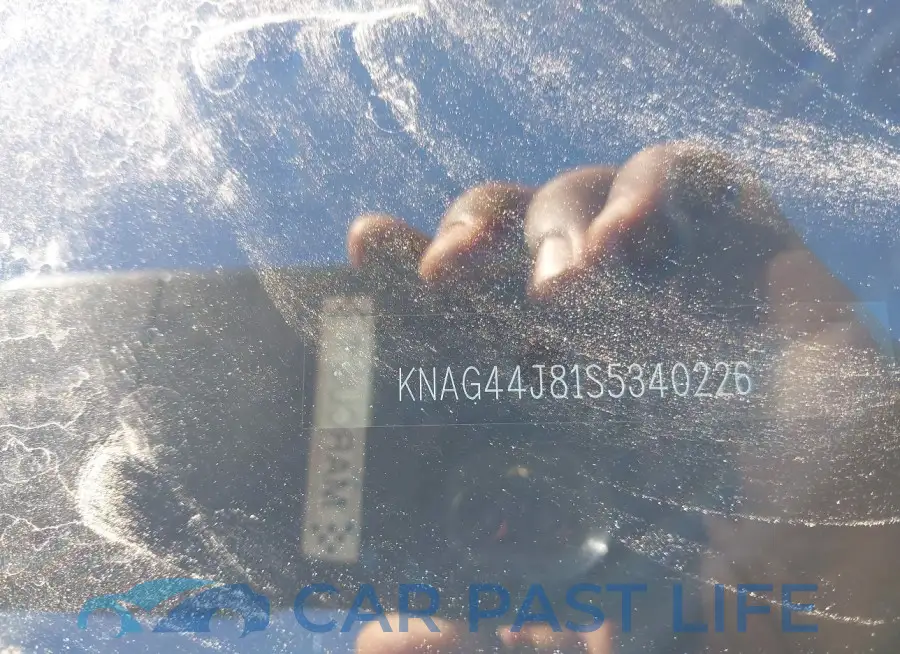 KNAG44J81S5340226# 9