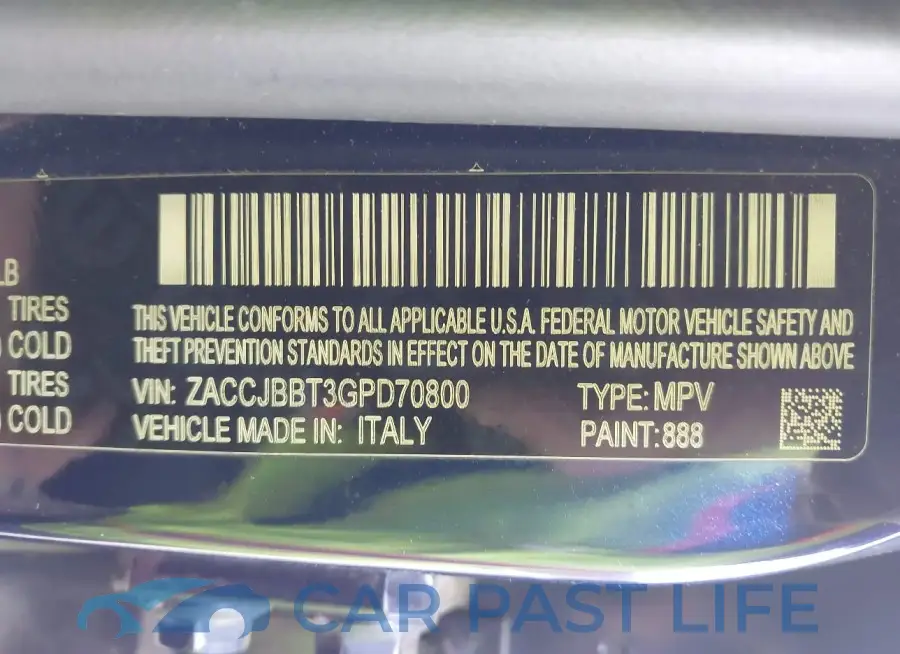ZACCJBBT3GPD70800# 9