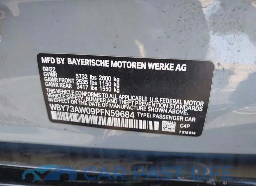 WBY73AW09PFN59684# 9