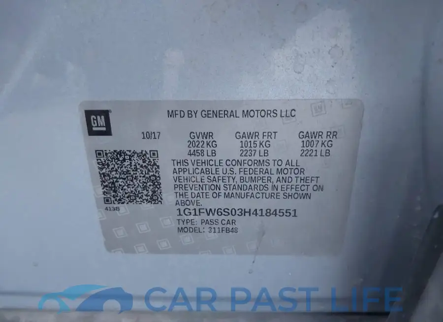 1G1FW6S03H4184551# 9