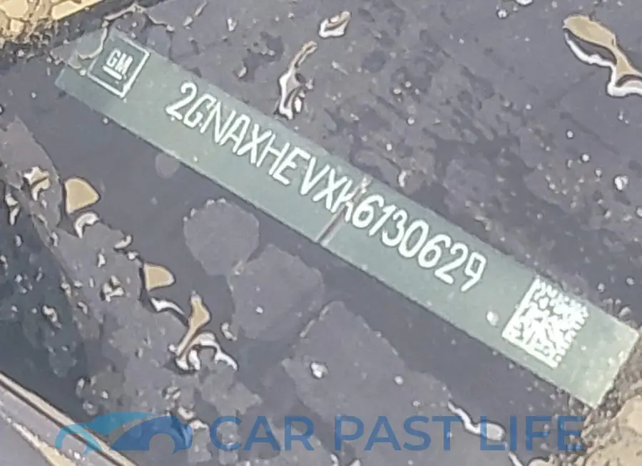 2GNAXHEVXK6130629# 9