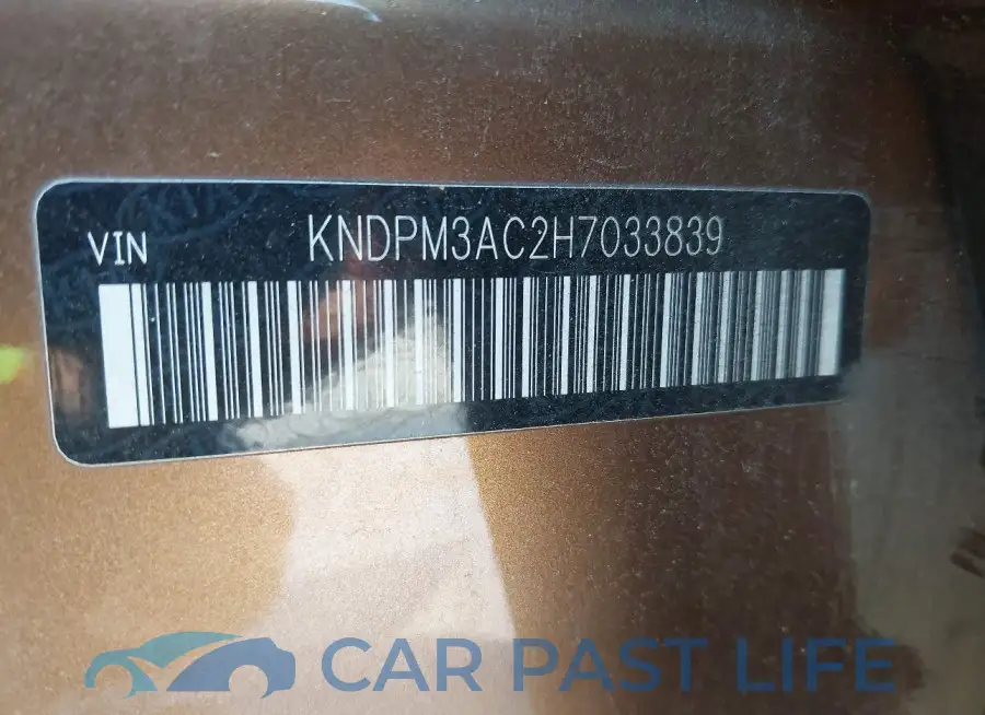 KNDPM3AC2H7033839# 9