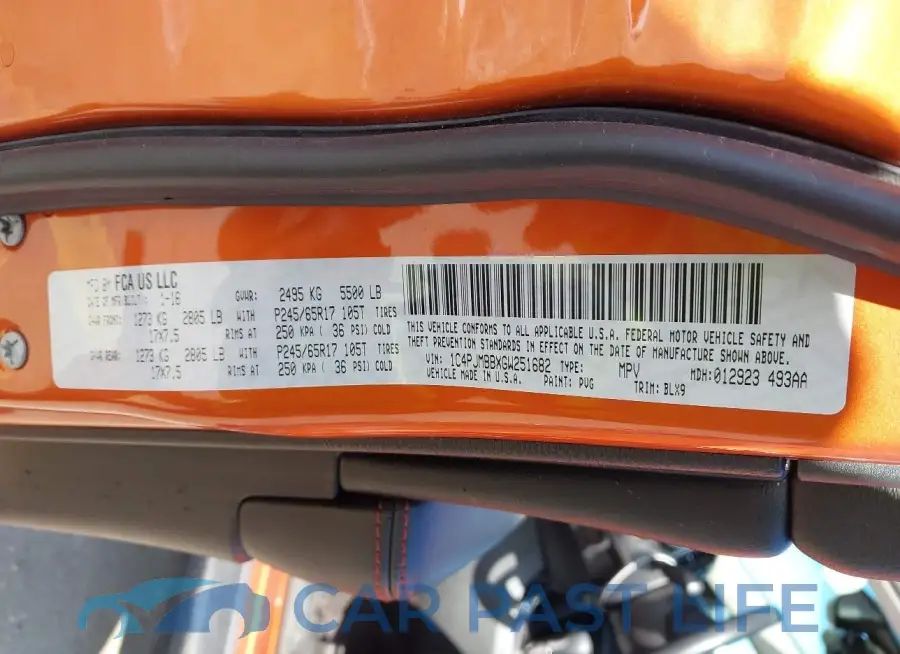 1C4PJMBBXGW251682# 9