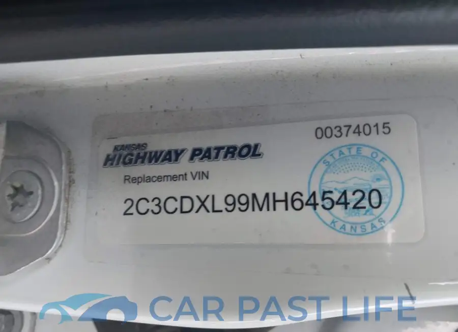 2C3CDXL99MH645420# 9