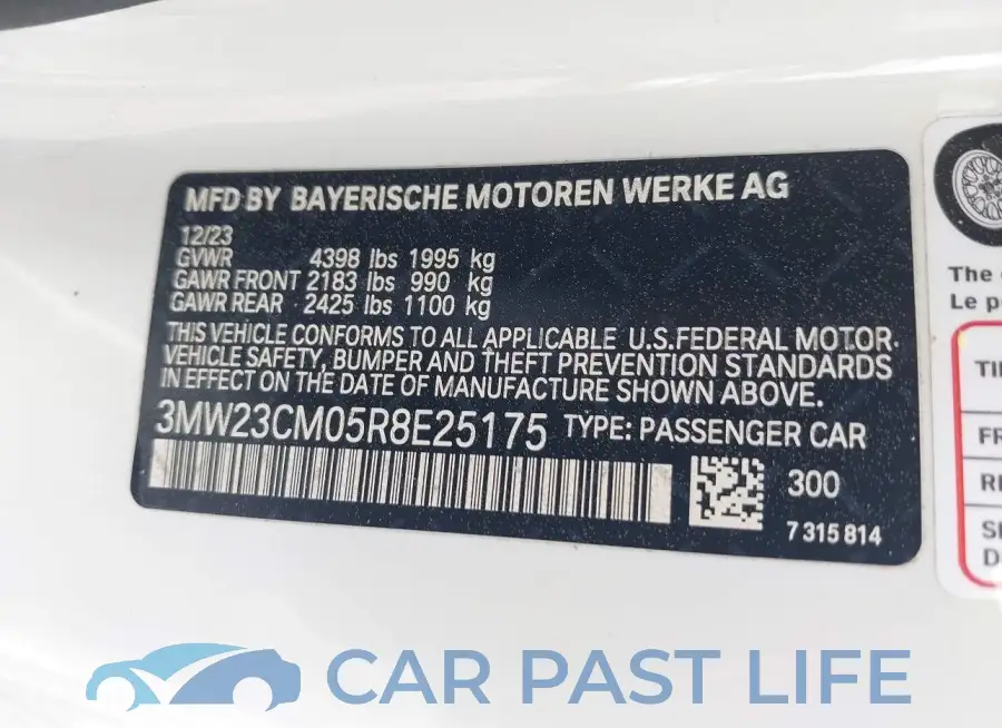 3MW23CM05R8E25175# 9