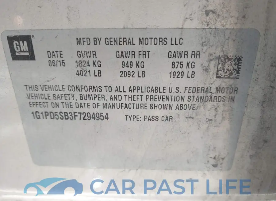 1G1PD5SB3F7294954# 9