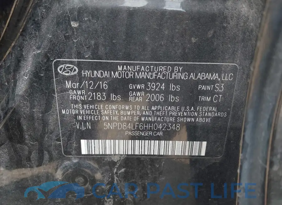 5NPD84LF6HH042348# 9