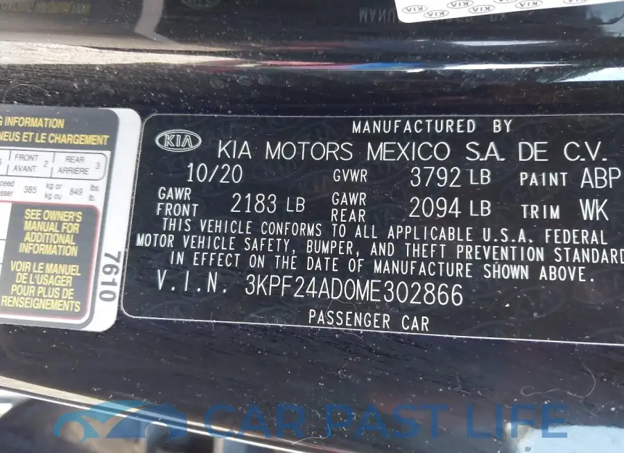 3KPF24AD0ME302866# 9