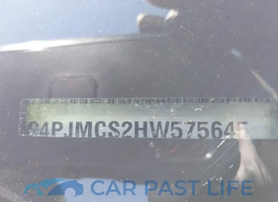 1C4PJMCS2HW575645# 9