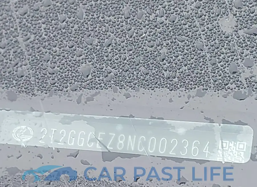 2T2GGCEZ8NC002364# 9