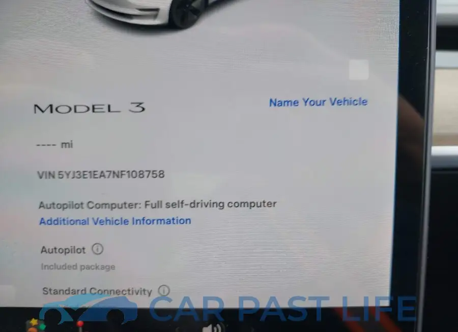 5YJ3E1EA7NF108758# 7