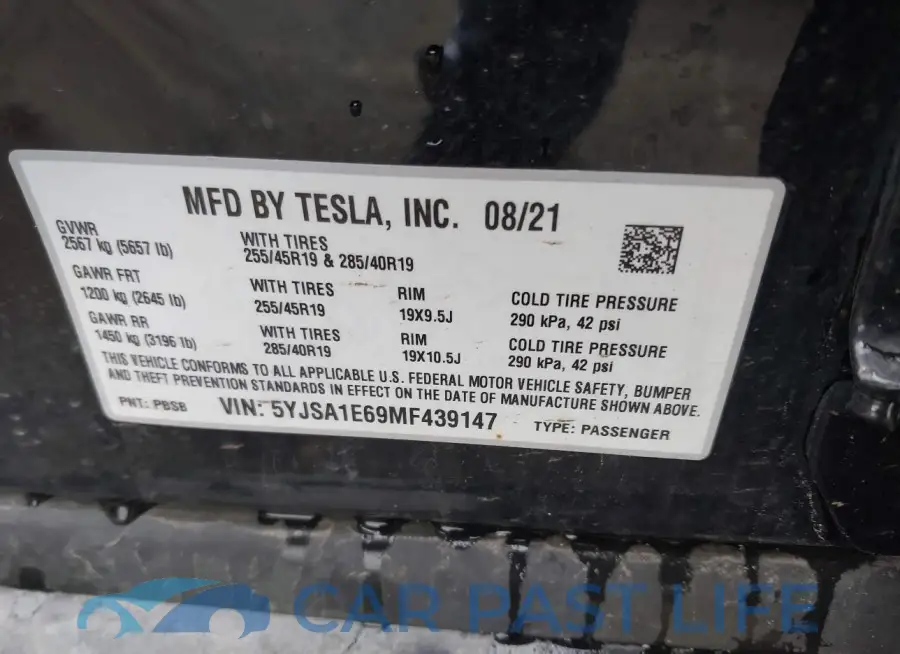 5YJSA1E69MF439147# 9