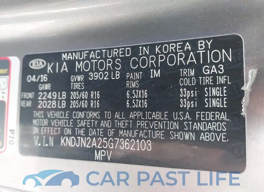KNDJN2A25G7362103# 9