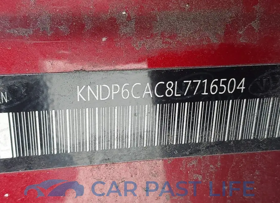 KNDP6CAC8L7716504# 9