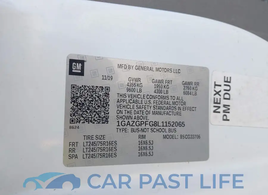1GAZGPFG8L1152065# 9