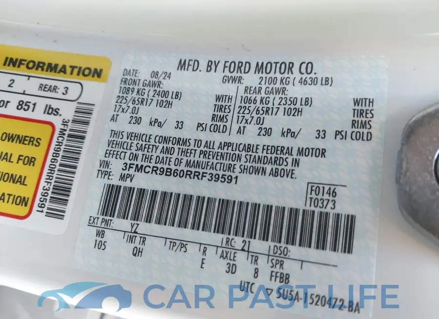 3FMCR9B60RRF39591# 9