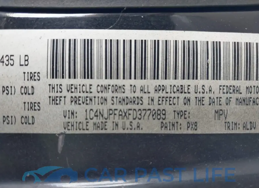 1C4NJPFAXFD377089# 9