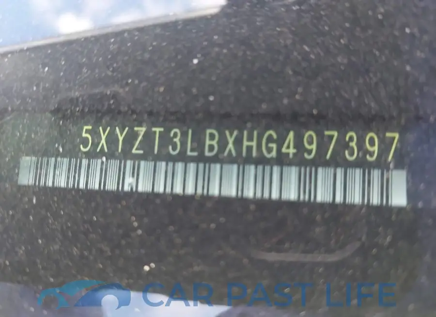 5XYZT3LBXHG497397# 9