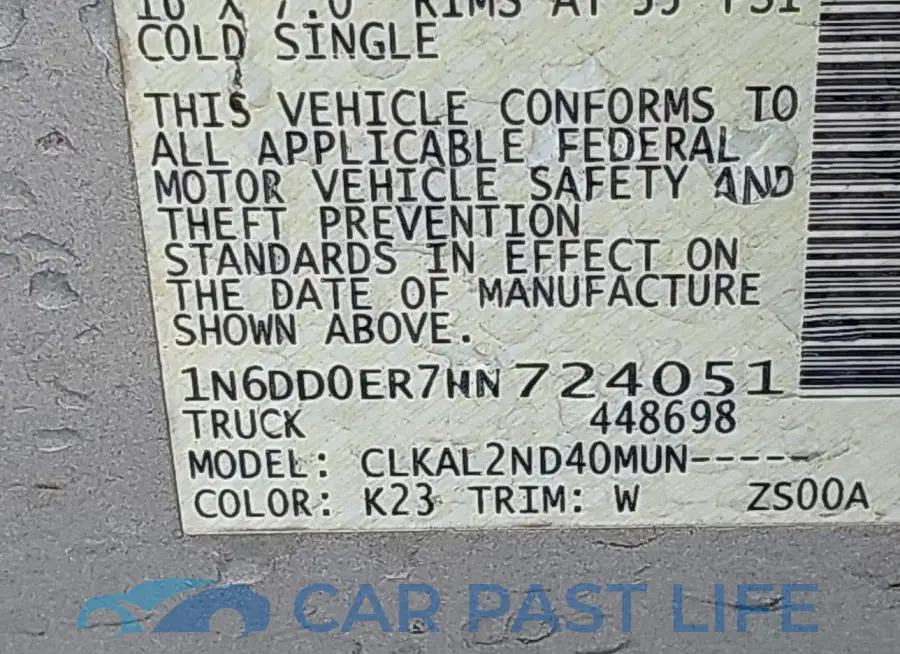 1N6DD0ER7HN724051# 9