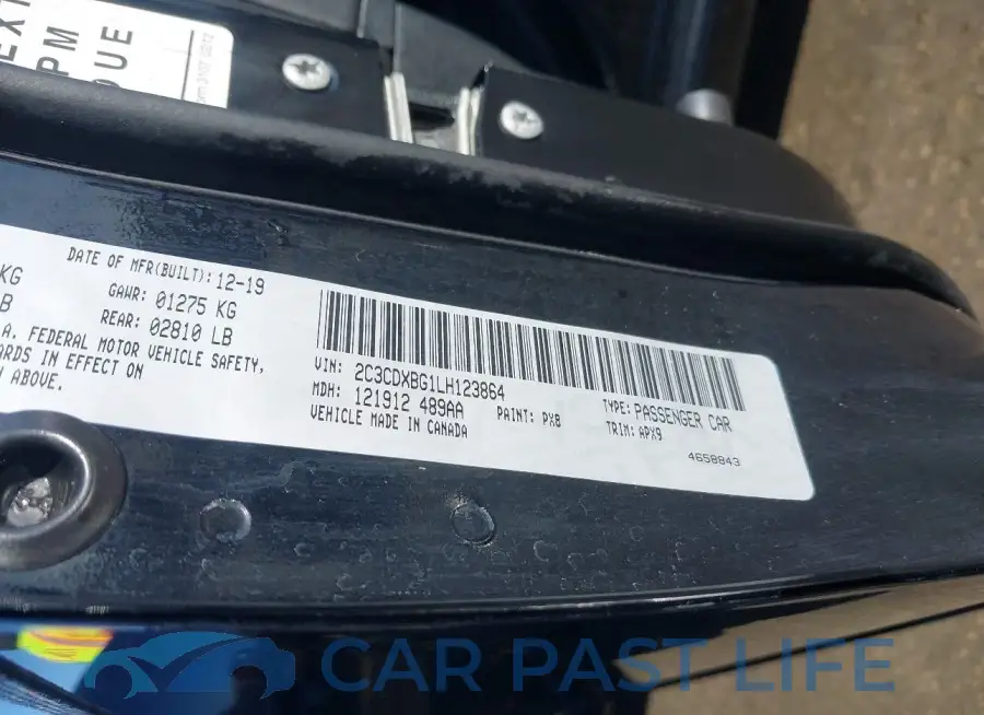 2C3CDXBG1LH123864# 9