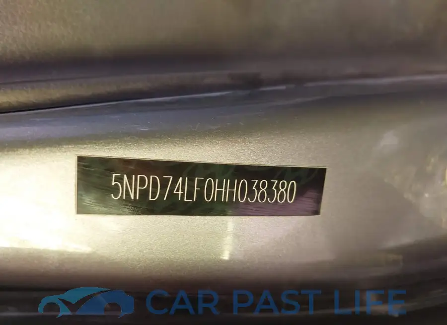 5NPD74LF0HH038380# 9
