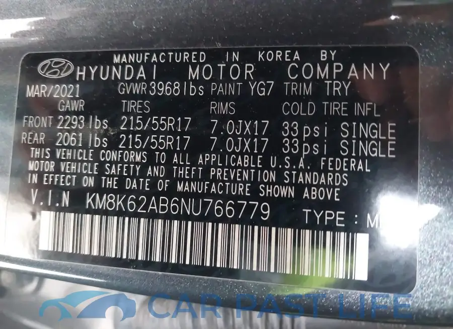 KM8K62AB6NU766779# 9