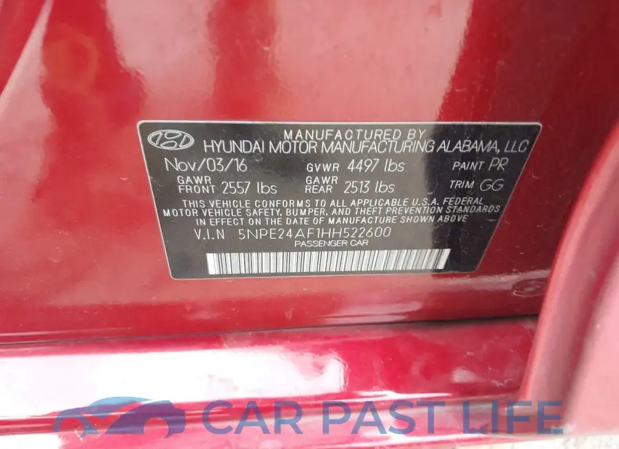 5NPE24AF1HH522600# 9
