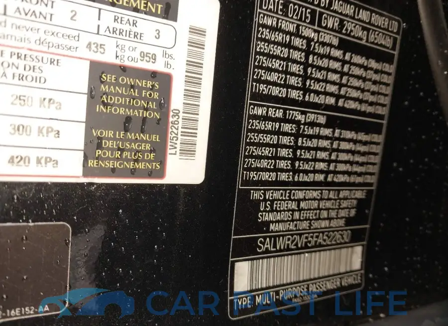 SALWR2VF5FA522630# 9